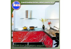 High gloss acrylic kitchen cabinets - DM9617