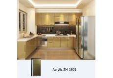 High gloss acrylic kitchen cabinets - ZH1601