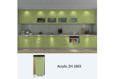 High gloss acrylic kitchen cabinets - ZH1603