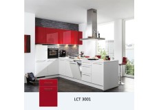 PETG high gloss finish LCT kitchen cabinet LCT3001