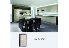 High gloss UV kitchen cabinets ZH1501