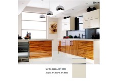 PETG semi gloss finish LCT kitchen cabinet ZH3003