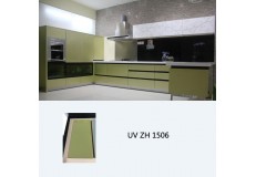 High gloss UV coated wooden kitchen cabinet ZH1506