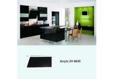 Ready made high gloss kitchen cabinet set ZH8639