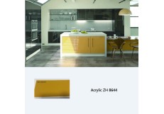 high gloss acrylic ready made kitchen cabinet ZH8644