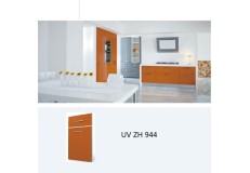 Kitchen modern furniture high gloss UV kitchen cabinet ZH944