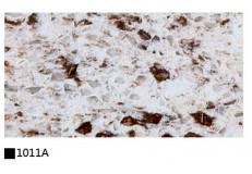 Kitchen cabinet quartz stone countertop double color 1011A