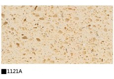 Kitchen cabinet quartz stone countertop single color 1121A