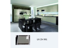 Modern uv high gloss customized kitchen cabinet ZH991