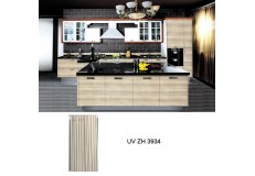 Australian standard gloss wood grain kitchen cabinet ZH3934