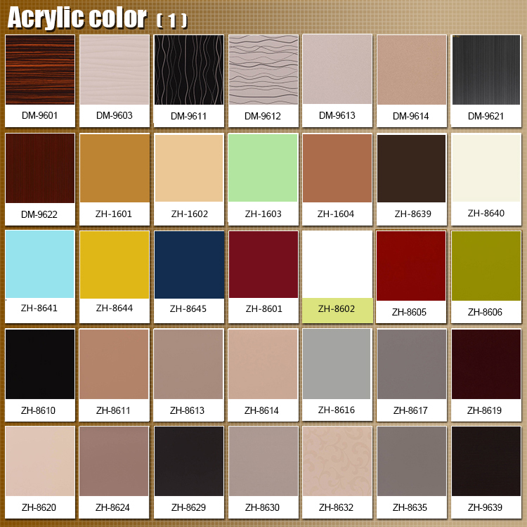 acrylic colors for kitchen cabinet