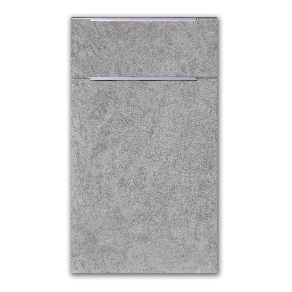 High gloss uv kitchen cabinet door marble color ZH-1711