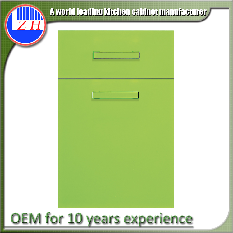 High gloss acrylic kitchen cabinets door with ZH8606 acrylic sheet